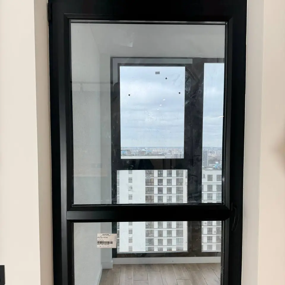 После покраски пластикового окна