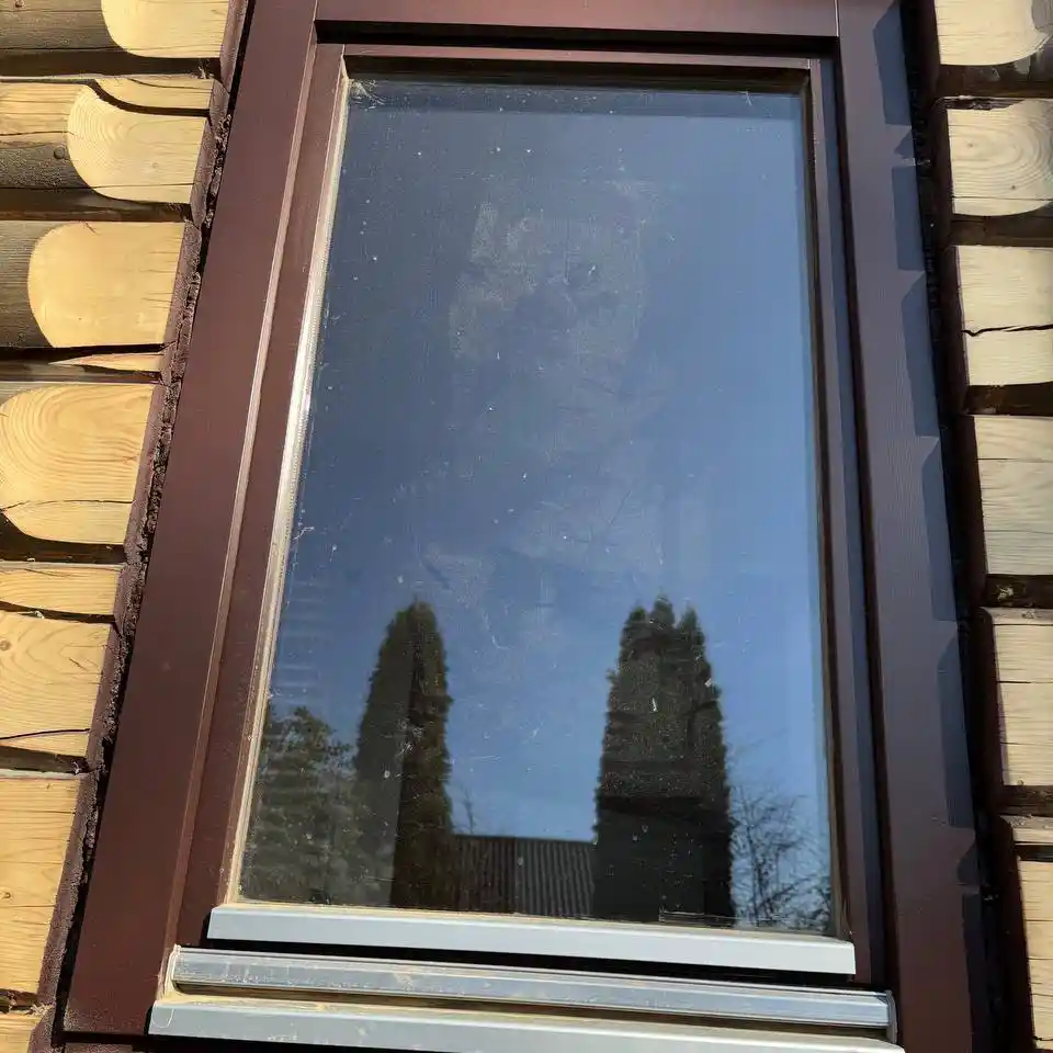 После реставрации деревянного окна